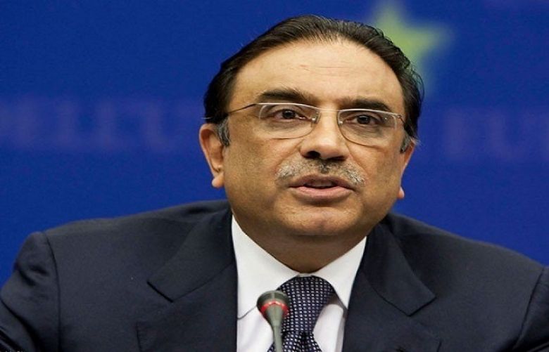 Former president and Co-chairman Pakistan People&#039;s Party (PPP) Asif Ali Zardari