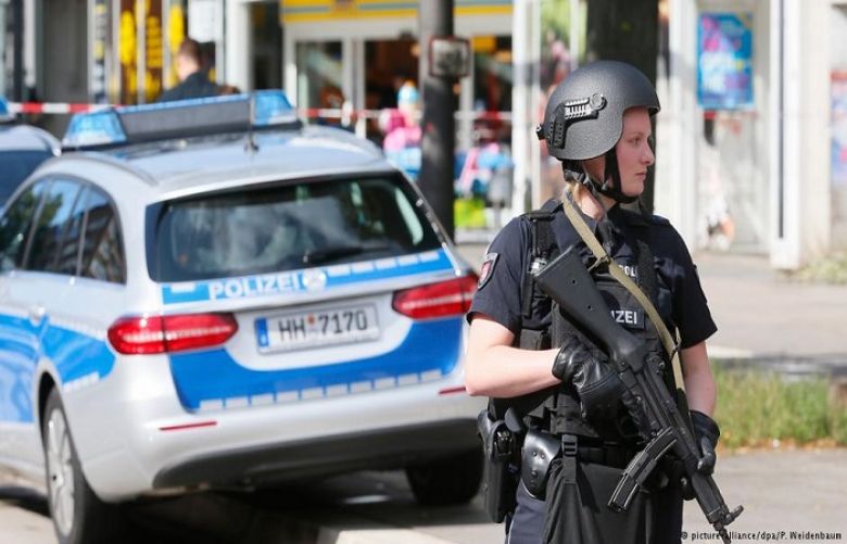 One person was killed and four were injured in a knife attack in a Hamburg grocery store. 