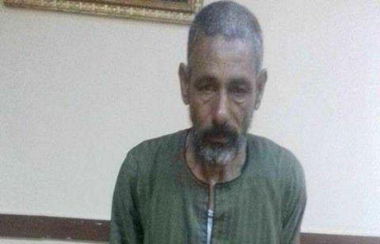 Egyptian police arrested Mohammed Abdel Rahim Eid Ibrahim 52, the man who shot his son dead in southern Egypt.