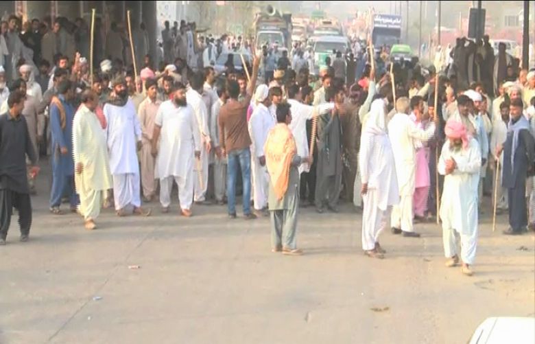 Kissan Ittehad&#039;s protest