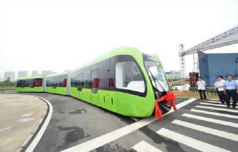 World's first driverless rail transit system unveiled in China