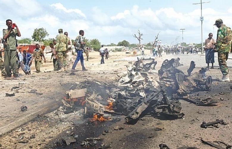 Deadly explosions hit near airport in Somali capital