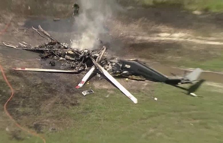 Five dead in UK helicopter crash
