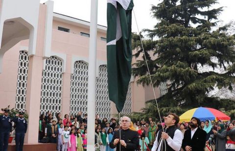 Pakistan Day celebrated with national spirit at Pak Embassy in Beijing