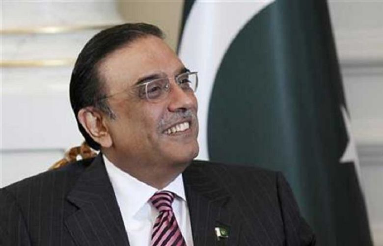 Former president and co-chairman Pakistan Peoples Party Asif Ali Zardari