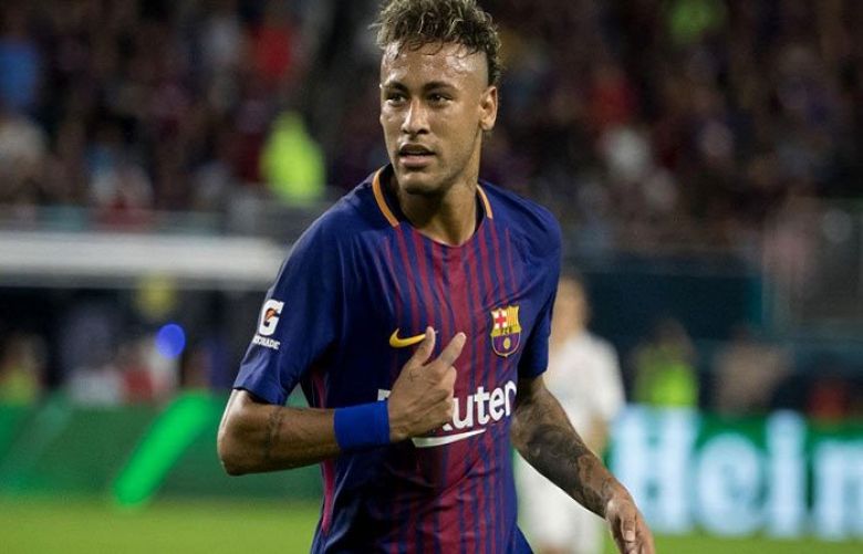 Brazilian striker Neymar Jr