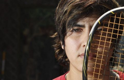 Pakistani squash star Maria Toorpakai Wazir