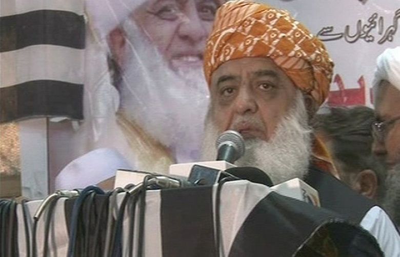 Jamiat Ulema-e-Islam-F chief Maulana Fazlur Rehman