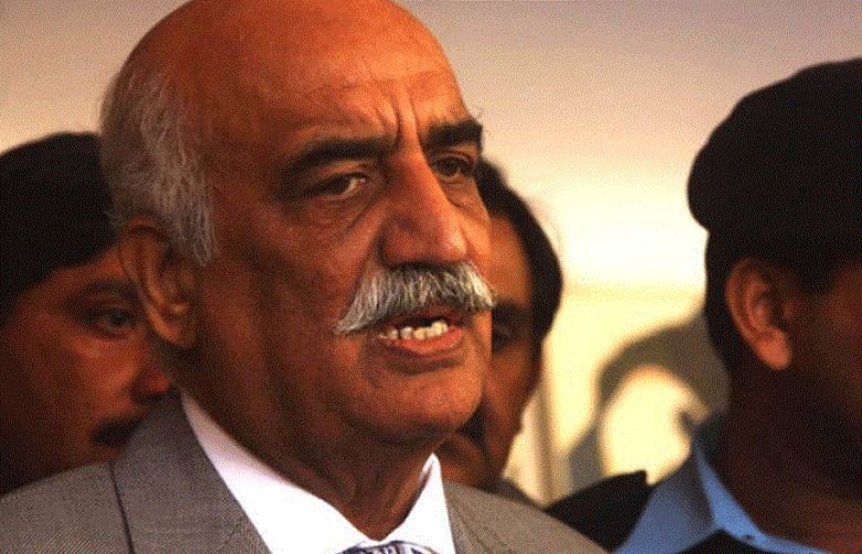 Leader of the Opposition in the National Assembly Syed Khurshid Shah