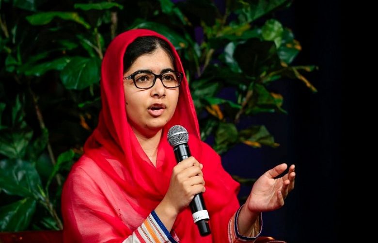 Pakistani education advocate Malala Yousafzai 