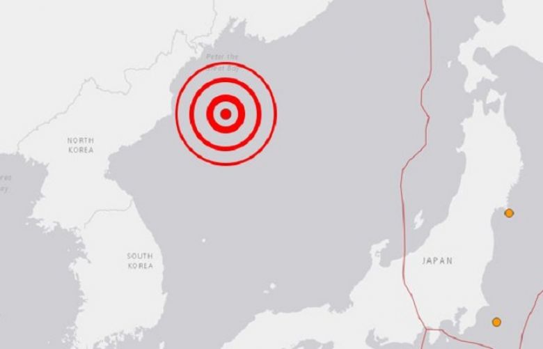 Magnitude 6.0 quake strikes in Sea of Japan, off North Korea: USGS