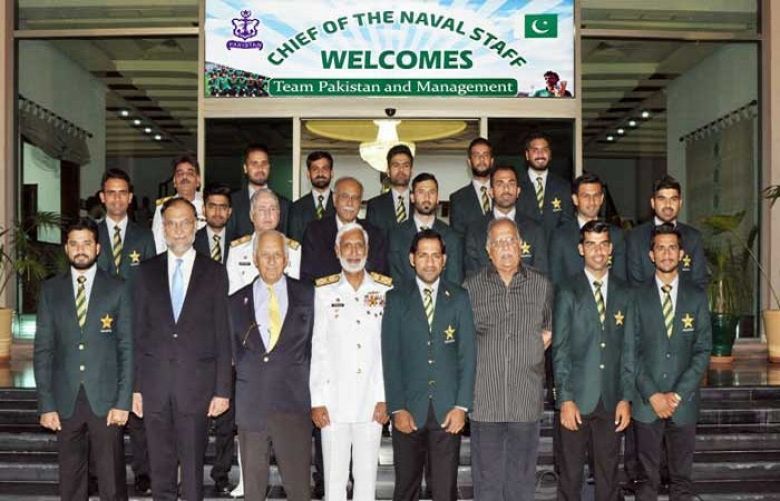 Chief of Naval Staff lauds Pakistan cricket team on winning Champions Trophy