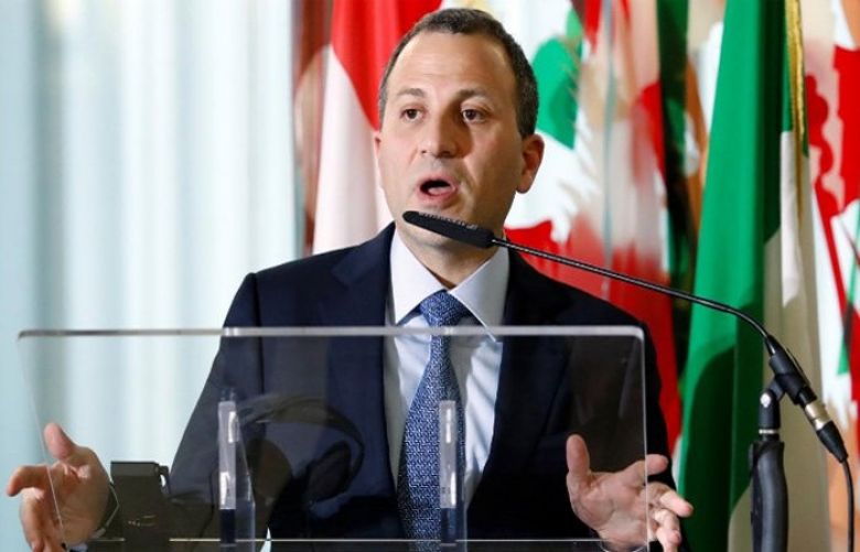 Foreign Minister Gebran Bassil 