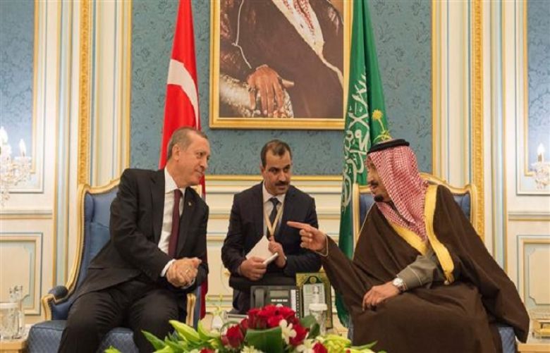 Turkish President Recep Tayyip Erdogan has met with Saudi Arabia’s King Salman bin Abdulaziz 