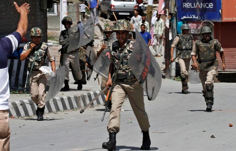 Indian troops martyr three Kashmiri youth in IOK