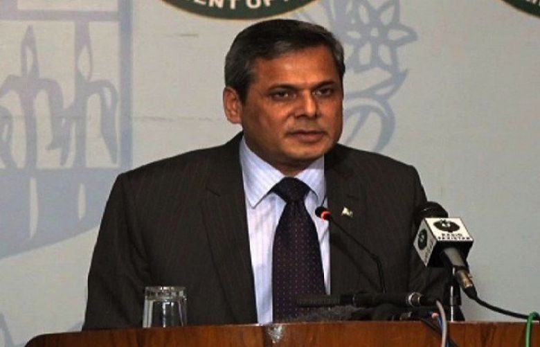 Ministry of Foreign Affairs spokesperson Nafees Zakaria 
