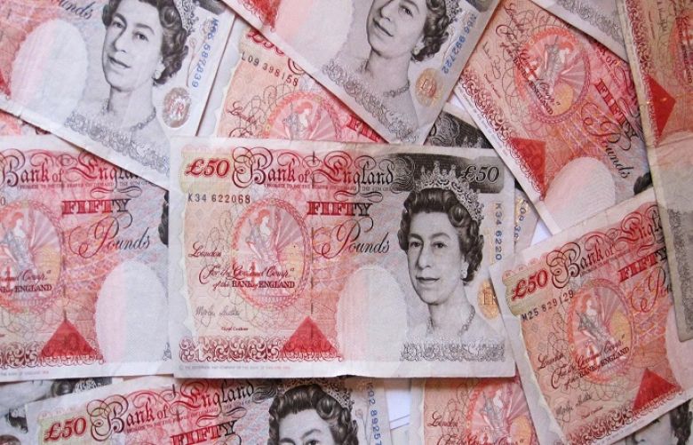 UK pound decreased 5 rupees