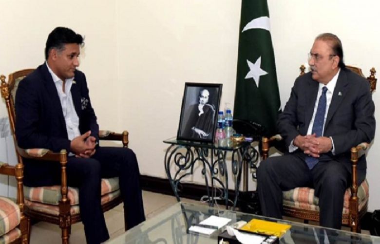 Ex MQM Minister Dr. Junaid Meets Zardari