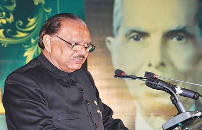 President Mamnoon Hussain addressing the Pakistan Military Academy long course passing out parade