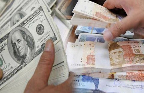 US dollar decline against Pakistani rupee