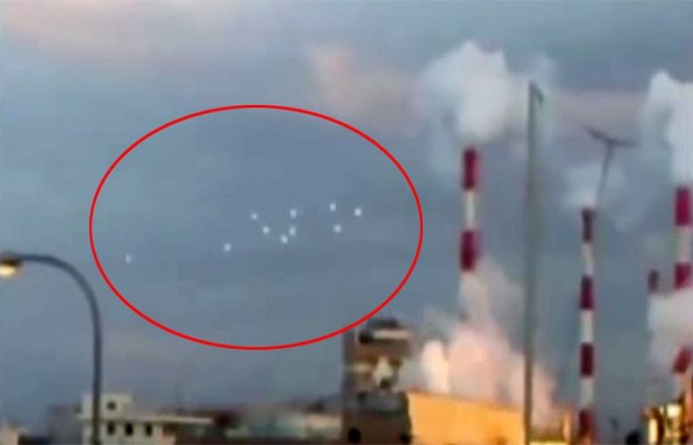 Alien swarm? 10 UFO-like objects filmed flying over Japan