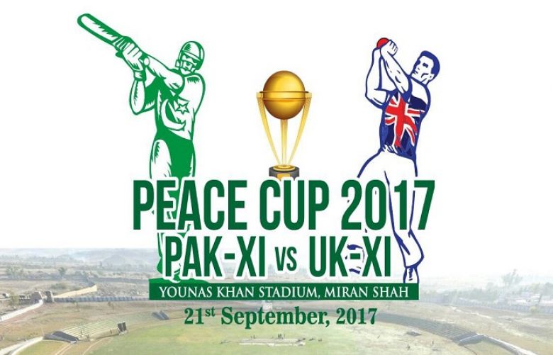 Pakistan XI play UK Media XI in Miranshah on Sep 21