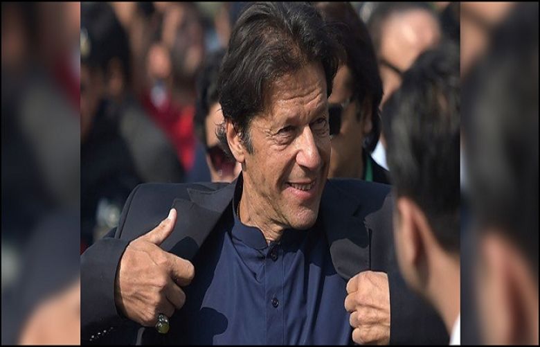 Pakistan Tehreek-e-Insaf (PTI) Chairman Imran Khan