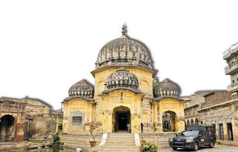 Jain temple doubling as playground for cops and robbers