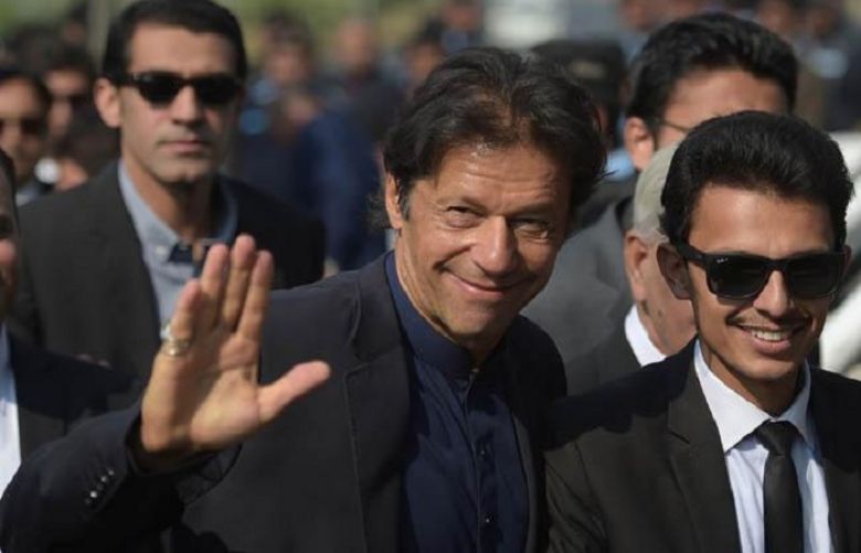 Pakistan Tehreek-e-Insaaf Chairman Imran Khan 