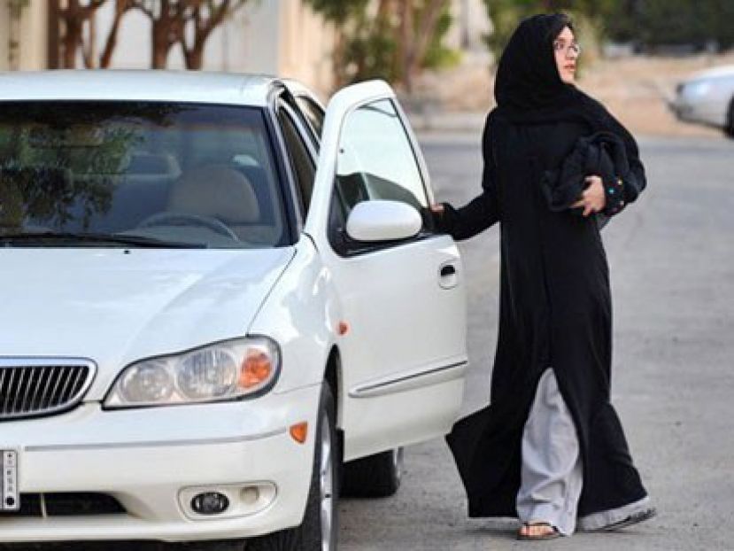 Warning for women drivers in Saudi Arabia