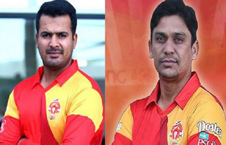 Suspended players Khalid Latif and Sharjeel Khan
