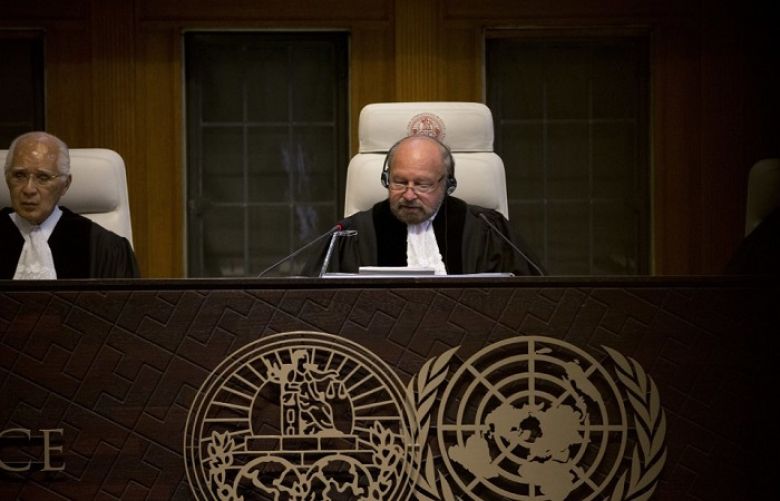 President of the International Court of Justice (ICJ) Ronny Abraham 