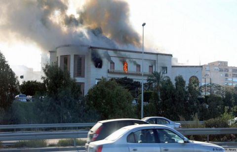 Suicide bomber attacks Libya's Foreign Ministry