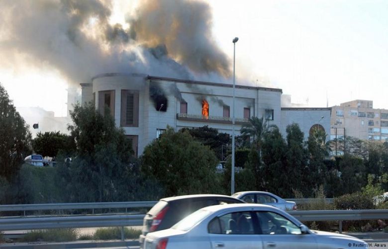 Suicide bomber attacks Libya&#039;s Foreign Ministry