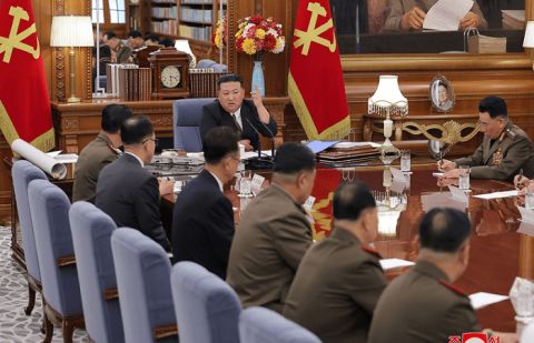 North Korea’s Kim dismisses military chief, calls for war preparations