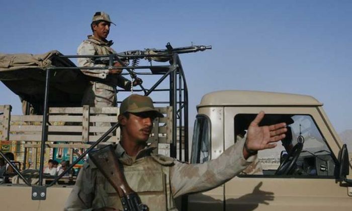 The FC have conducted a series of raids and search operations in Quetta