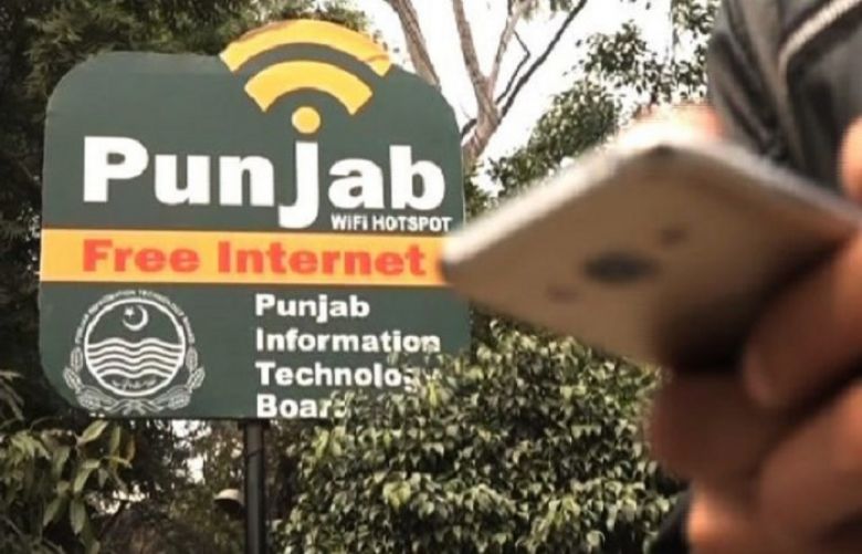 Five major cities in Punjab now have internet on the go