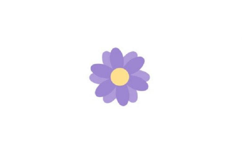 What&#039;s with the purple flower reaction on Facebook?