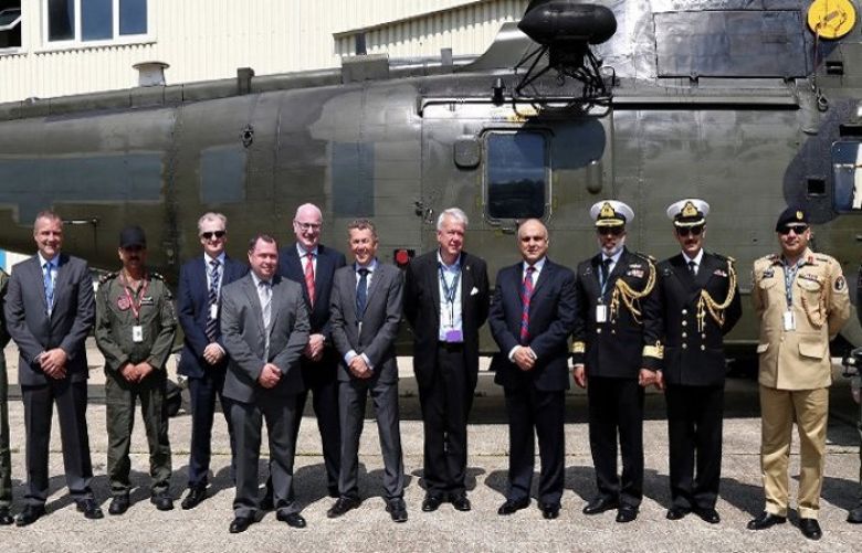 UK handovers Sea King helicopters to Pakistan Navy