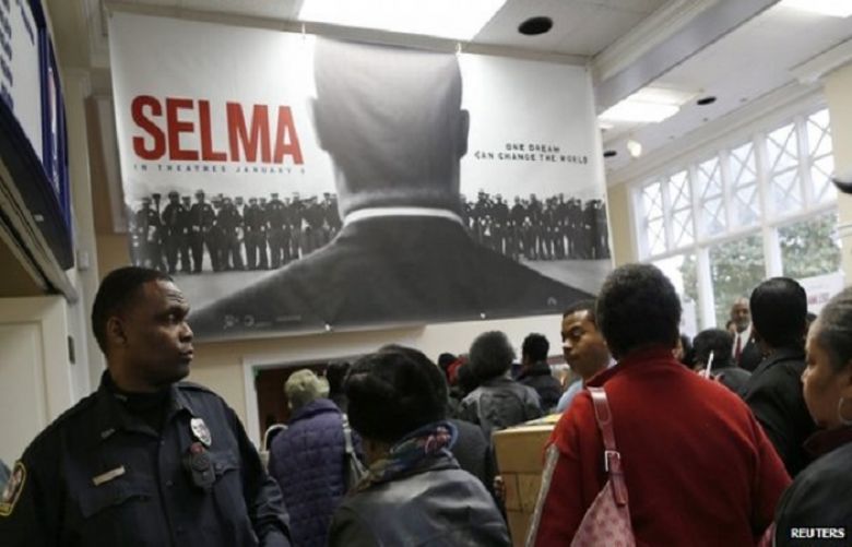 Selma was being given a screening at the White House on Friday evening