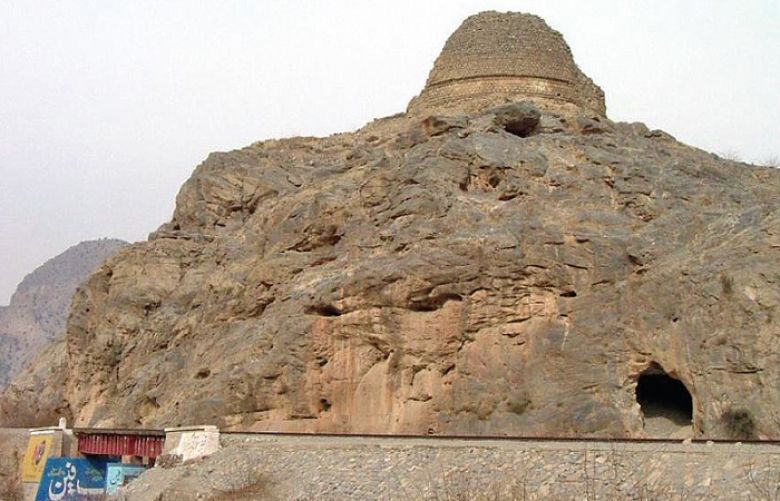 Sphola stupa in Khyber Agency.