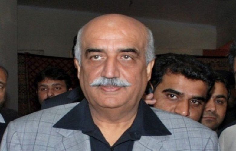 Opposition Leader in National Assembly (NA) Khurshid Shah
