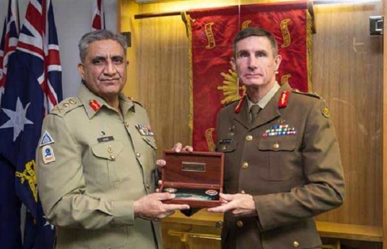 General Qamar Javed Bajwa called on Australian Army Chief