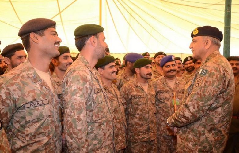 Soldiers freely interacted with the COAS and expressed their pride and eagerness to selflessly serve the country and the nation.