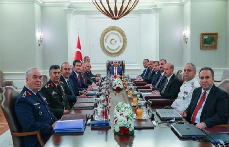 Turkish Supreme Military Council meeting