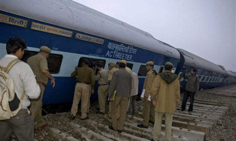 12 dead as trains collide in northern India