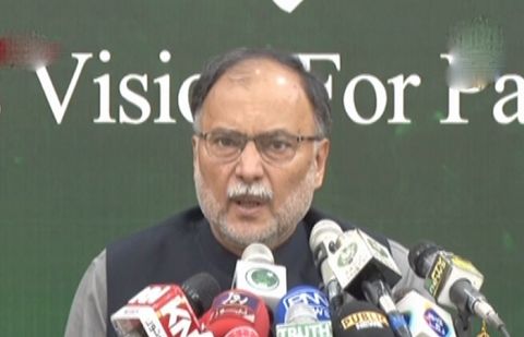 Minister for Planning and Development Ahsan Iqbal