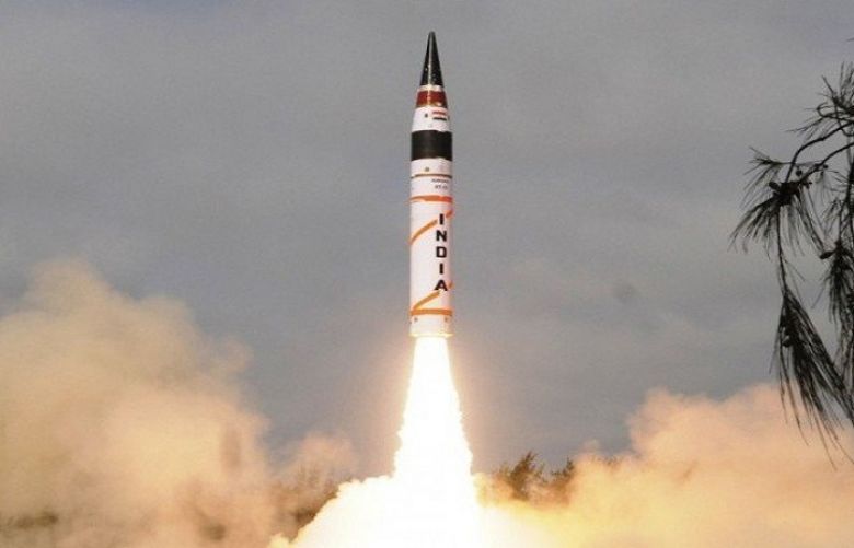 India test-fires Agni-III missile