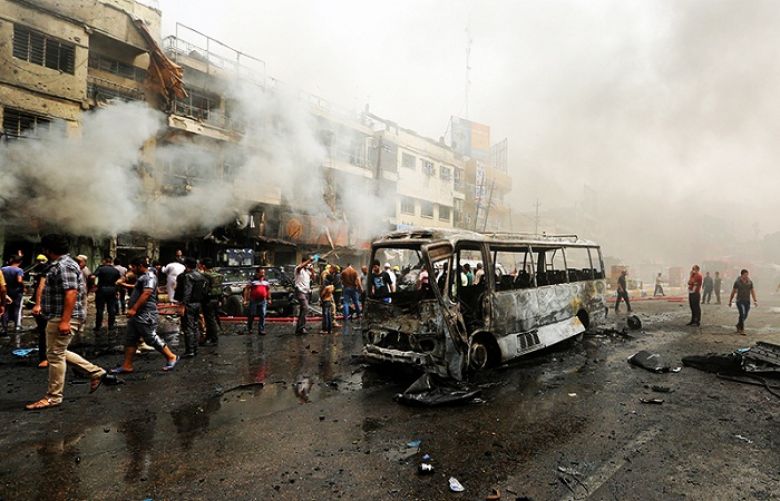 More than 22 died in two bombings in Baghdad