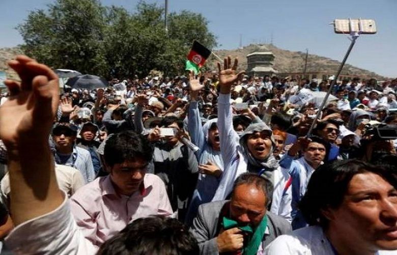 20 dead,160 wounded as blast rips through Kabul protest